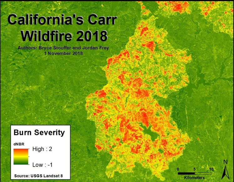 California's Carr Wildfire 2018