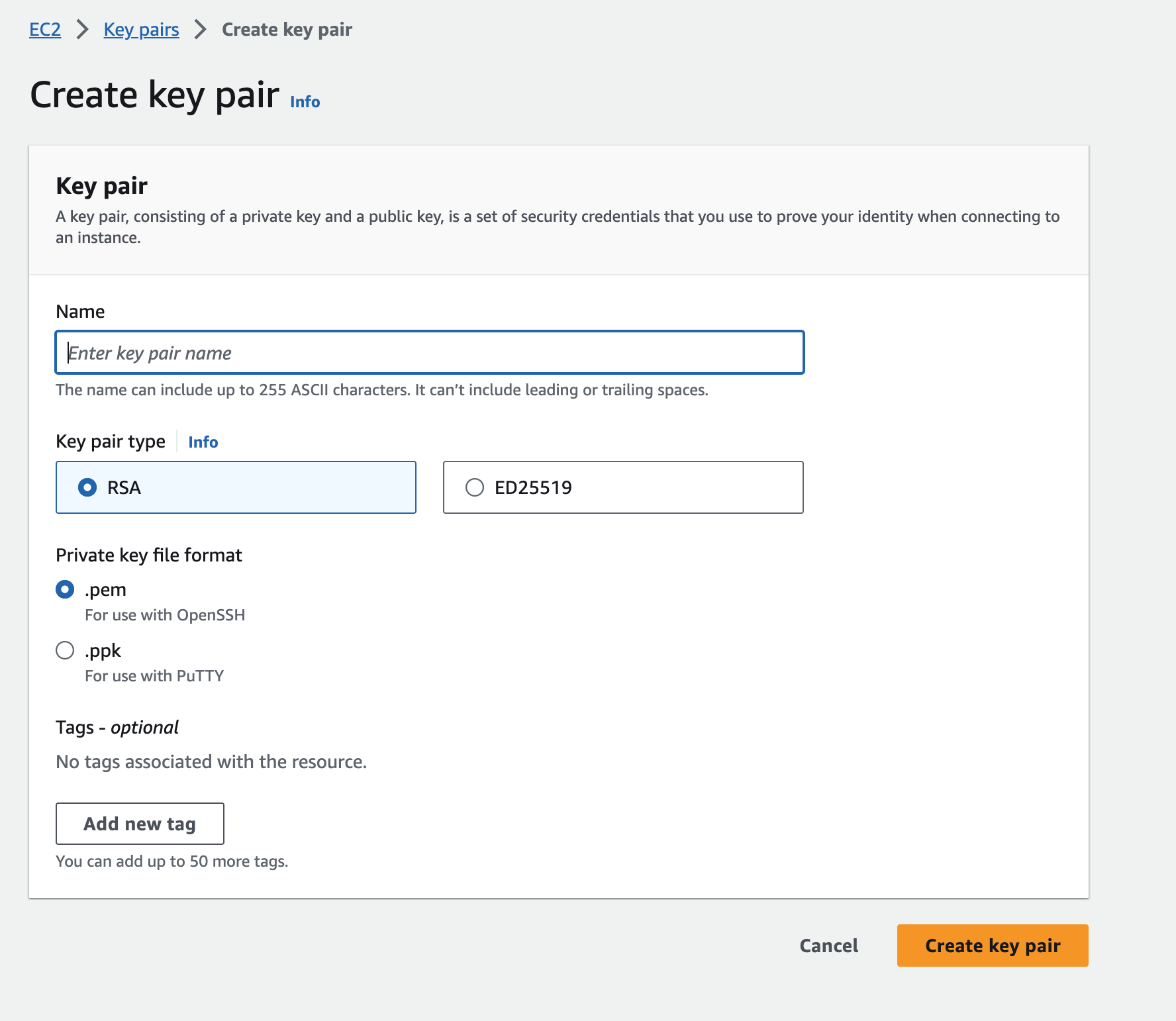 Key-Pair Generation